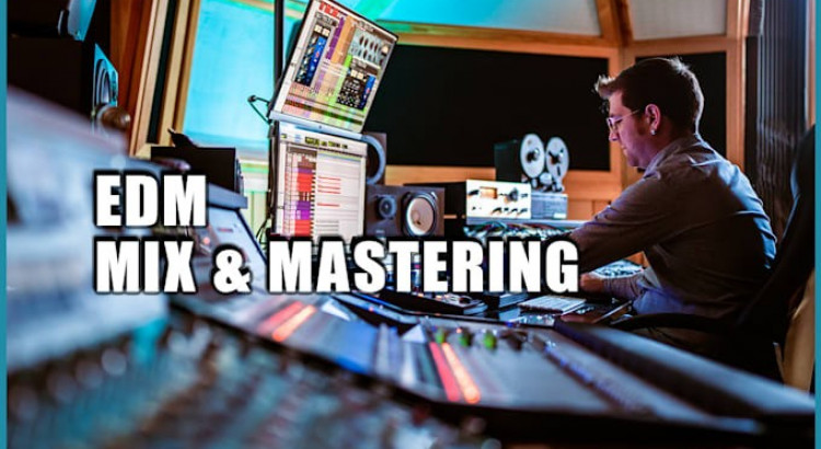 I will mix and master your edm song for spotify and label release