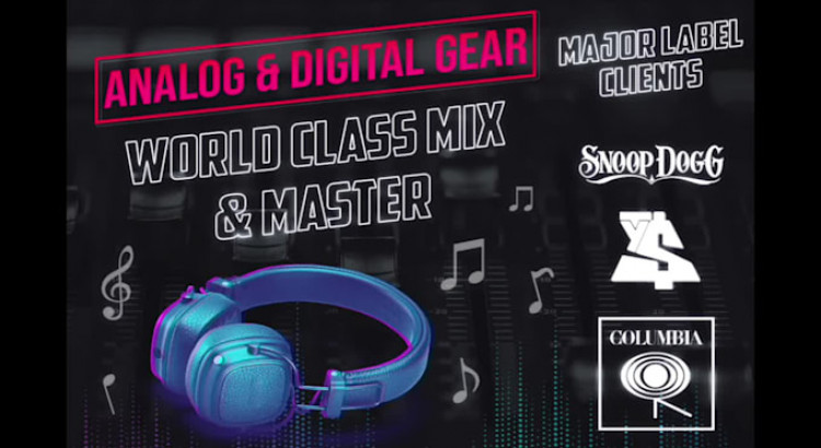 I will mix and master your hip hop track to major label standard