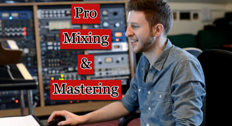 I will professionally mix and master your indie or pop track