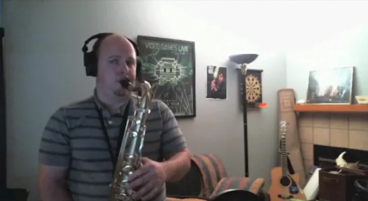 I will record professional saxophone for you