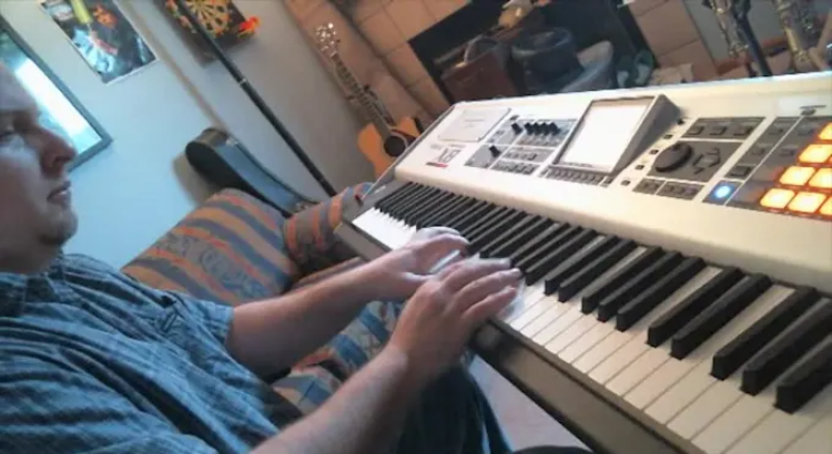 I will record piano or keys for your project