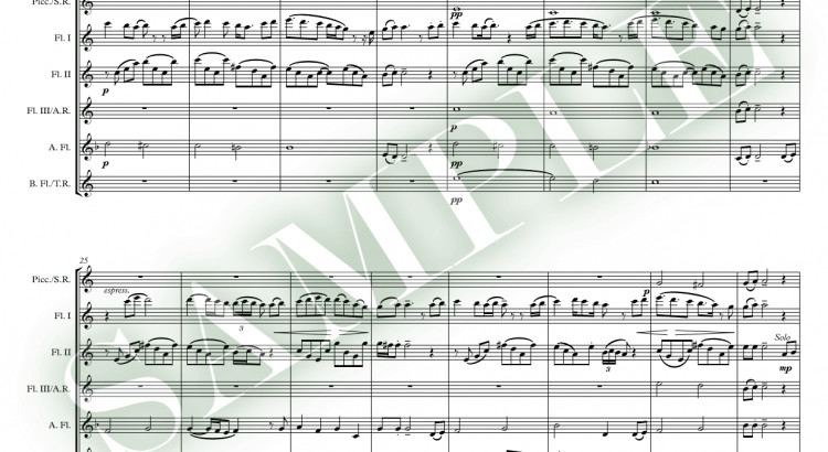 I will be your orchestral copyist