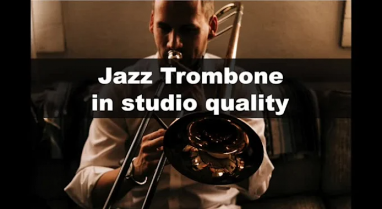 I will record jazz trombone in studio quality