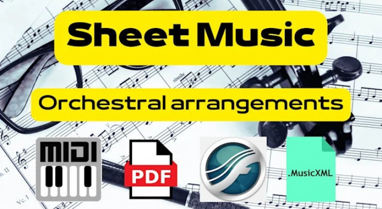 I will arrange music for orchestra