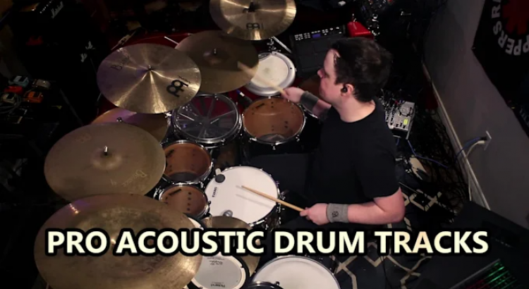 I will record professional acoustic drums for your song