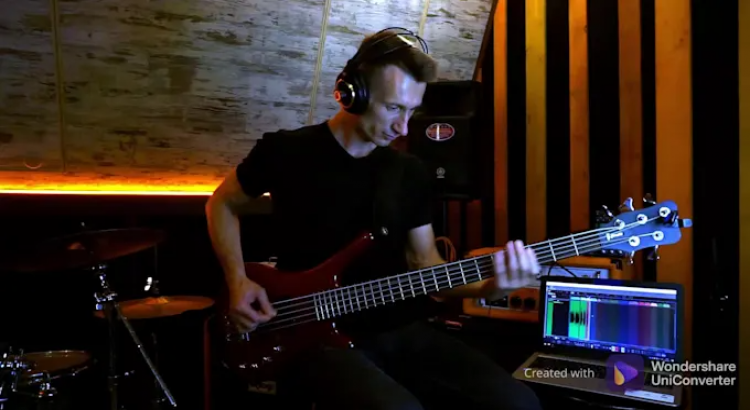 I will be your session rock and metal bass player