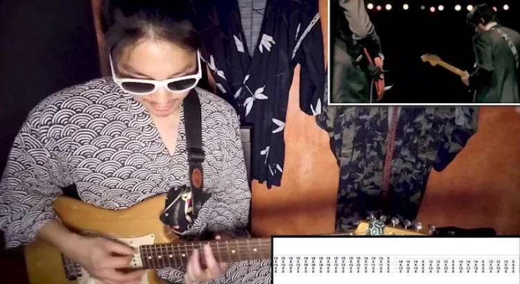 I will record bluesy lead guitar or solo in john mayer, jimi hendrix style