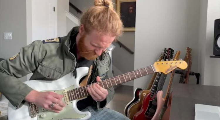 I will record you professional electric guitar tracks