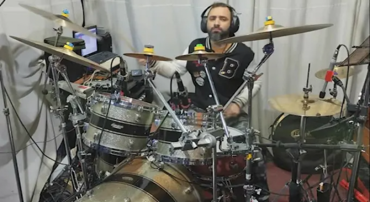 I will record a groovy acoustic drums session rockpop, funk,blues,disco