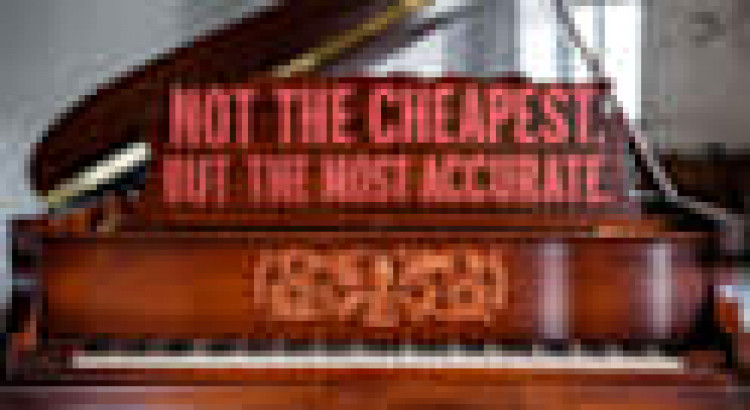 I will do exact piano transcription with sheet music