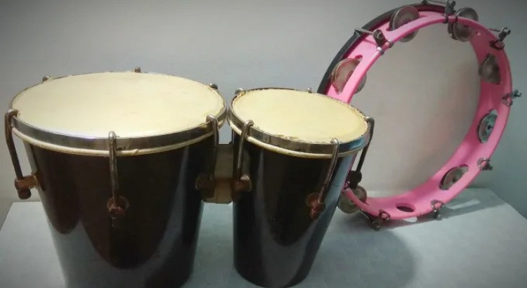 I will record percussion instruments bongo, tambourine and tabla
