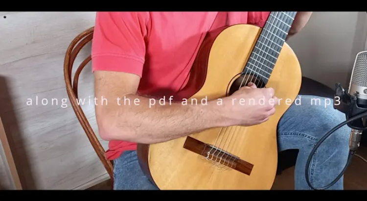 I will arrange fingerstyle guitar tab from any song you want