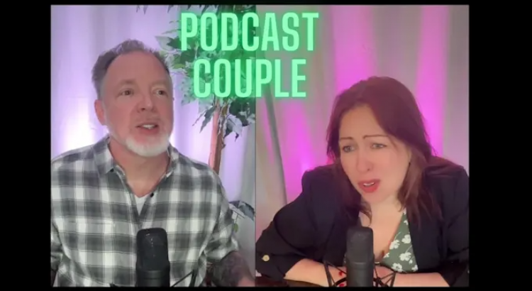 I will create couples podcast ugc video ads