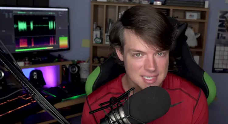 I will record an american male voice over in 24 hours