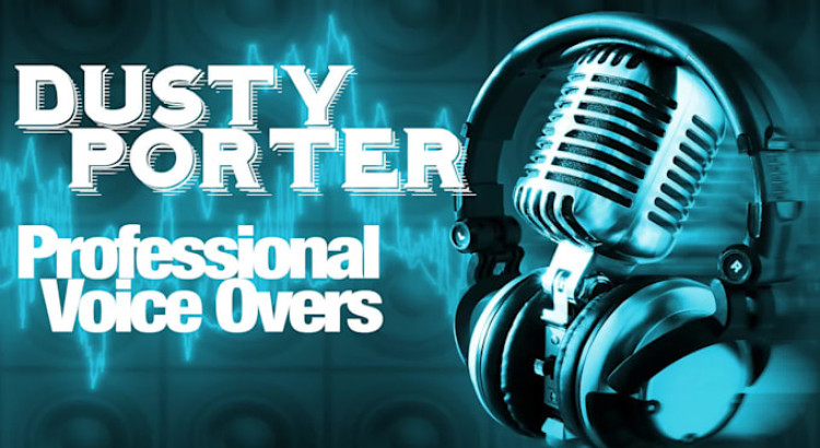 I will record a voice over young american today