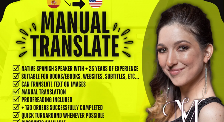 I will translate english to spanish, spanish to english videos, images, texts and subs