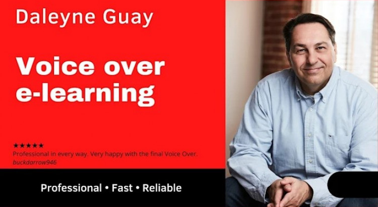 I will record a pro french elearning or corporate training narration