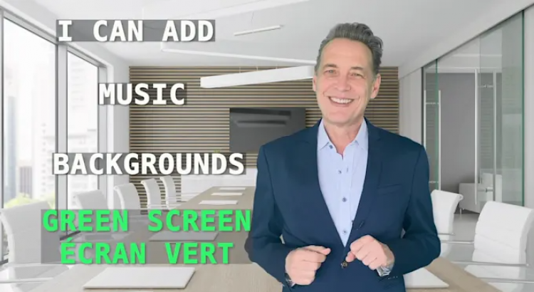 I will be your professional french, english or spanish video spokesperson