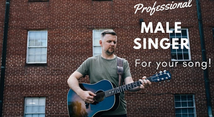 I will give a professional male singer performance