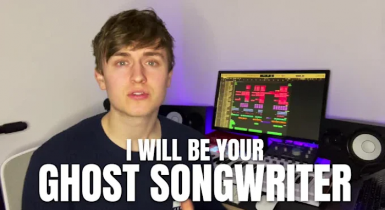 I will be your ghost songwriter, lyric and melody writer