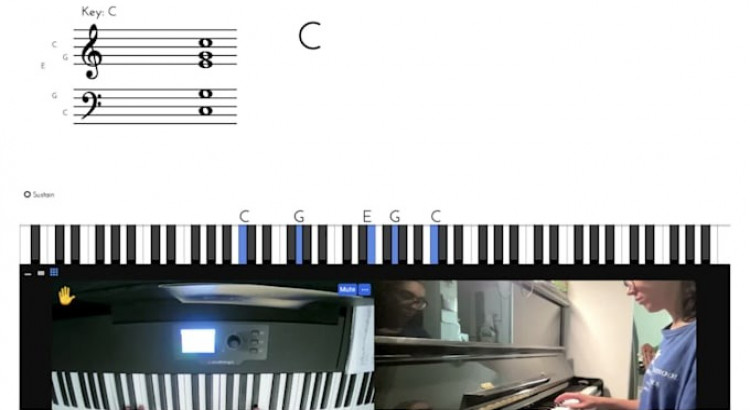 I will be your piano teacher