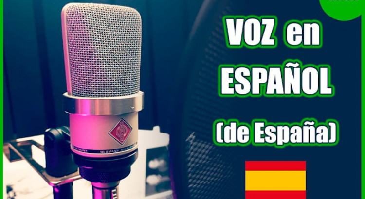 I will record spanish voice over from spain