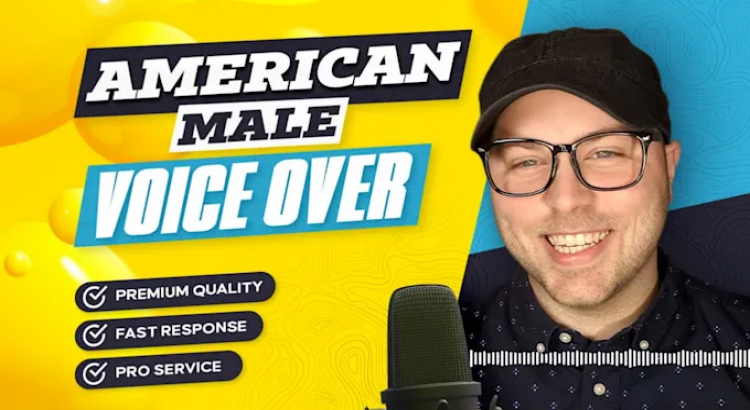 I will record male voice over