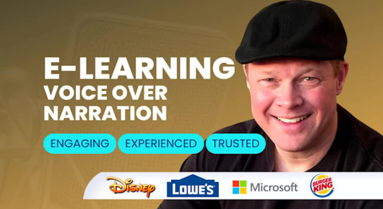 I will record your elearning, training, educational, or explainer voice over